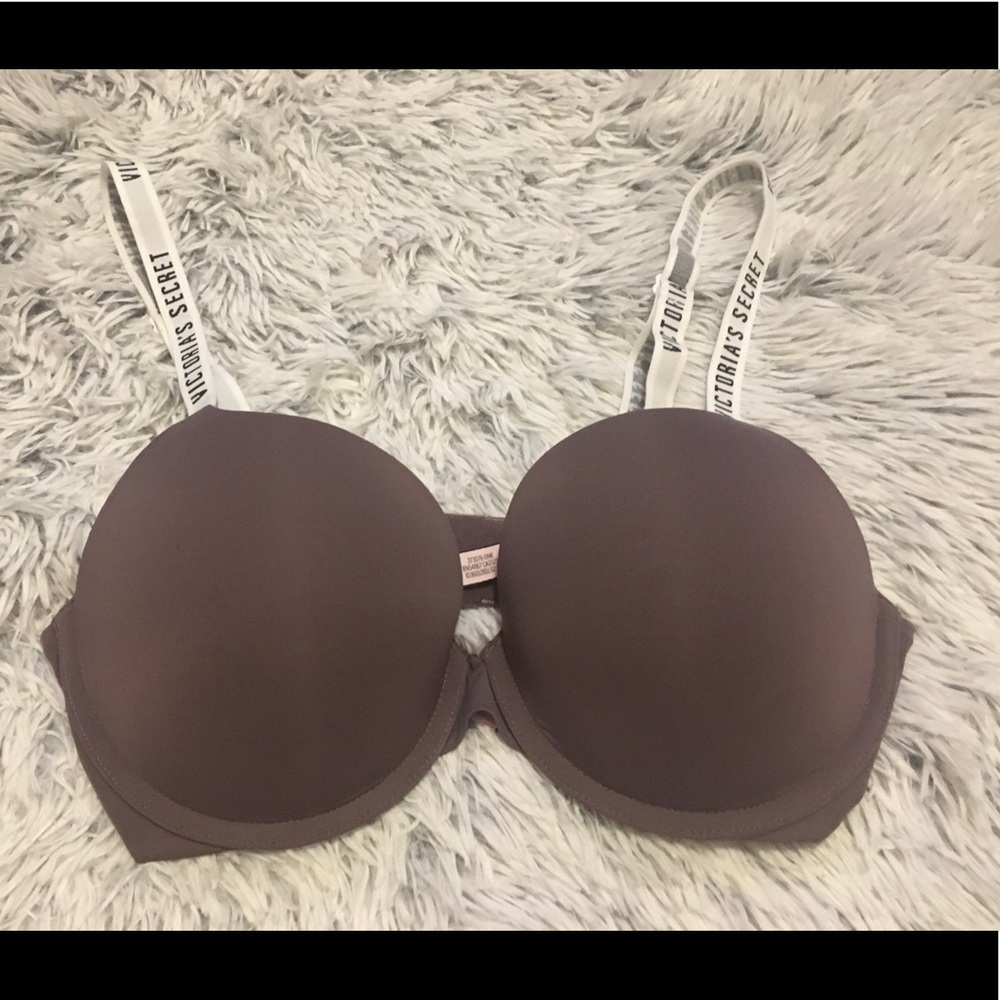 Purple T Shirt Push Up Bra Victoria Secret 34D